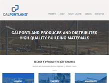 Tablet Screenshot of calportland.com